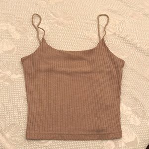 Tan summer top